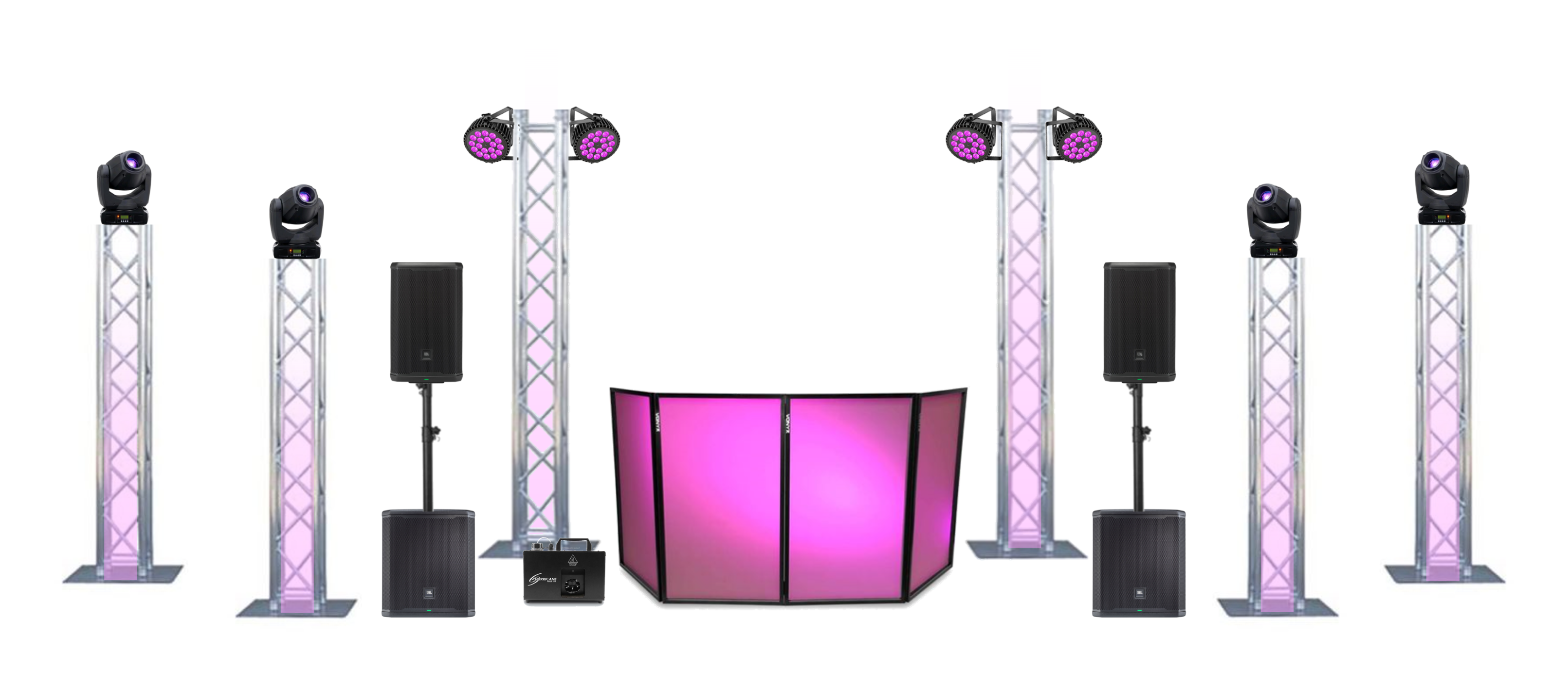 Location La Flèche particulier de matériel professionnel son et lumière - Prestation de DJ pour mariage