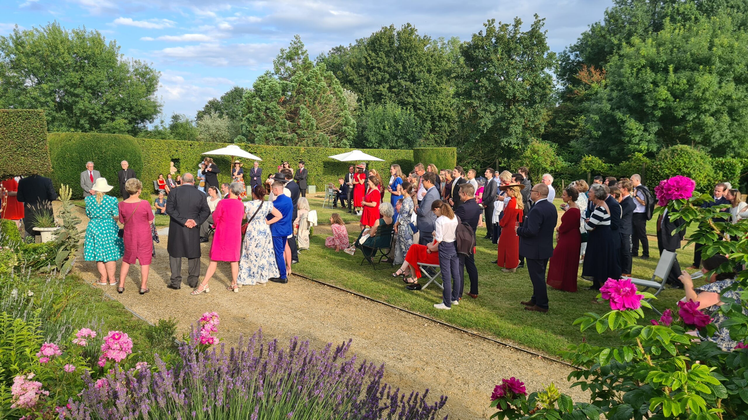 mariage de Jehanne et Charles-Édouard le 20 juillet 2024 au Manoir de Sourches à Précigné